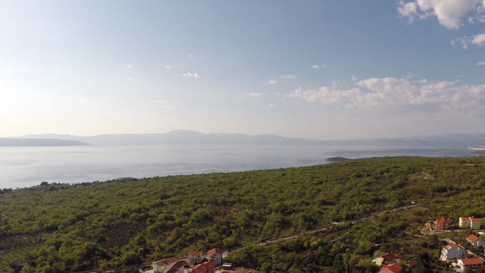 Ferienhaus Maleluni Luftaufnahme